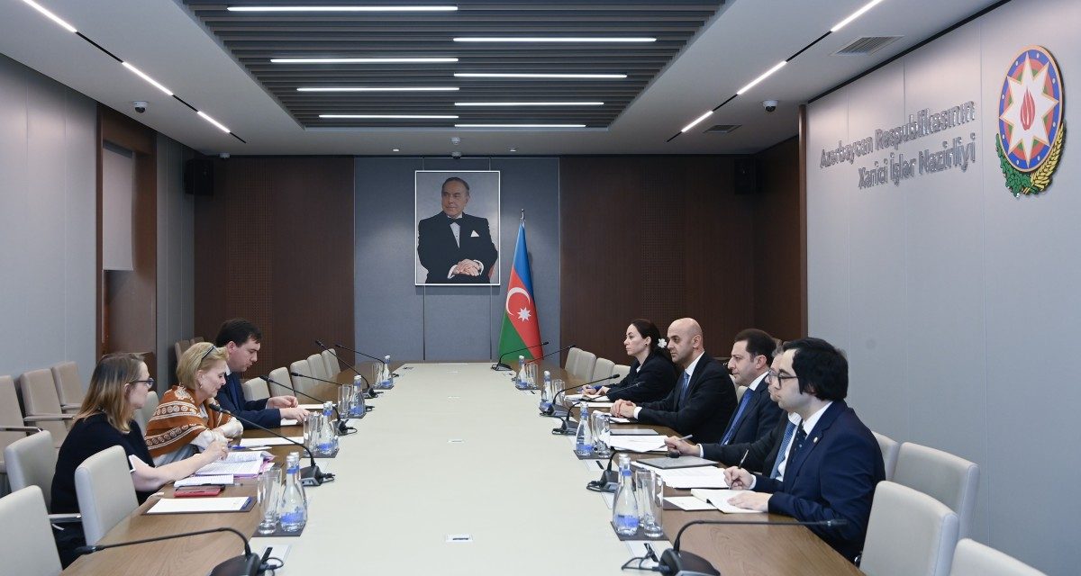 Xarici işlər nazirinin müavini UNESCO-nun Baş direktorunun müavini ilə görüşdü
