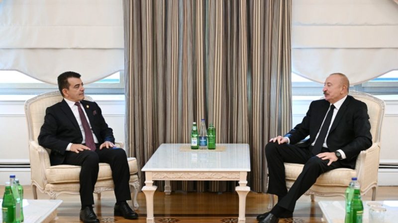 Prezident İlham Əliyev ICESCO-nun Baş direktorunu qəbul etdi – FOTO