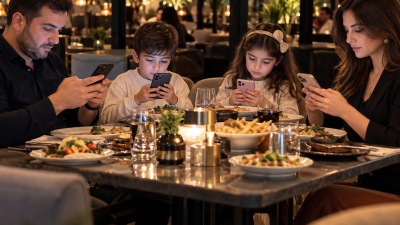 Bu ölkədə restoranlarda telefon qadağası tətbiq olunur