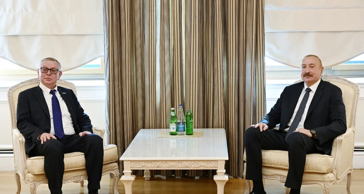 İlham Əliyev Aleksandr Zuyevi qəbul edib – FOTO