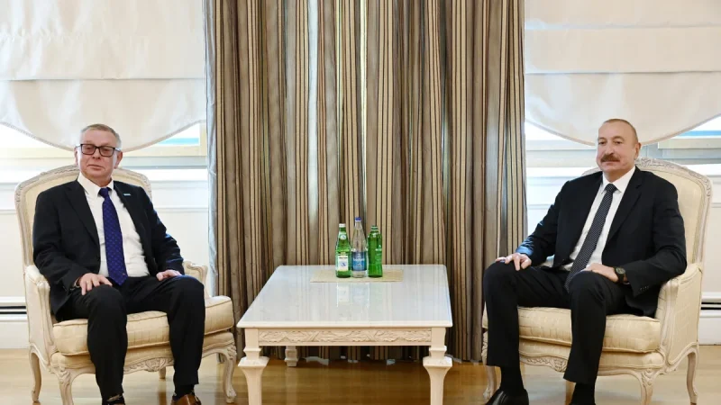 İlham Əliyev Aleksandr Zuyevi qəbul edib – FOTO