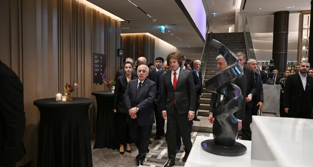 Əli Əsədov və İrakli Kobaxidze Gürcüstanda hotel açılışında iştirak ediblər – FOTO