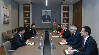 Ceyhun Bayramov Dünya Turizm Təşkilatının Baş katibi ilə görüşdü
