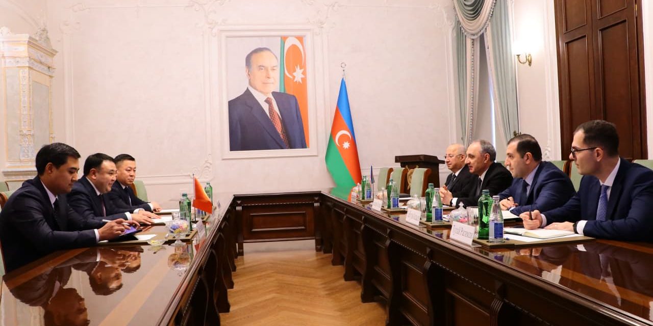Kamran Əliyev Qırğızıstan Respublikası Baş prokurorunun birinci müavini ilə görüşdü – FOTO