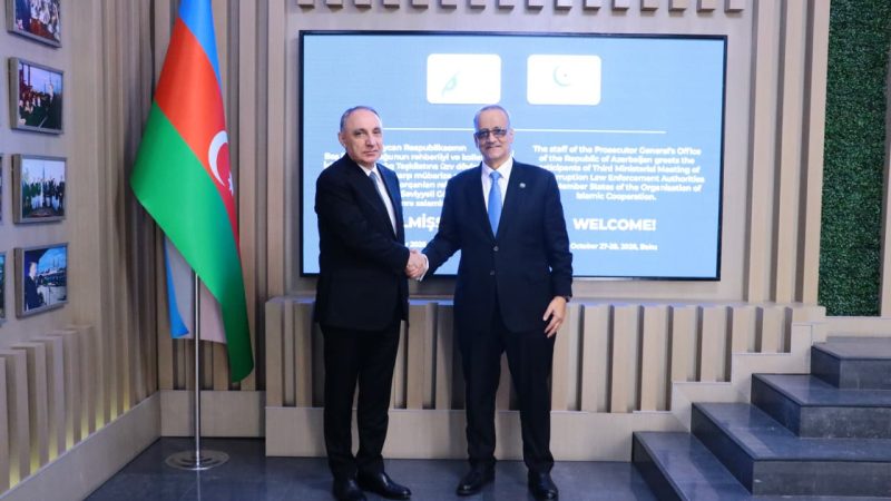Azərbaycan və İƏT arasında korrupsiyaya qarşı mübarizə üzrə əməkdaşlıq müzakirə olundu – FOTO