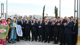 Ceyhun Bayramov Türk Dövlətləri Sivilizasiya Parkının açılışında iştirak etdi