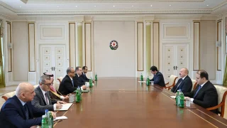 İlham Əliyev İslam Əməkdaşlıq Təşkilatının baş katibini qəbul edib – FOTO