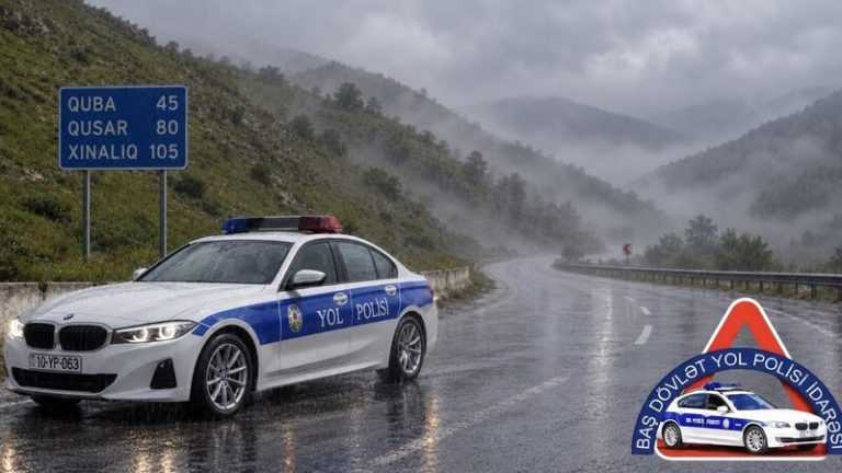 BDYPİ həftəsonu mövcud hava şəraiti ilə bağlı səfərə çıxan sürücüləri diqqətli olmağa çağırdı