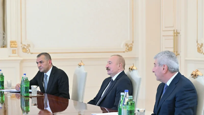Prezident İlham Əliyev Dünya Turizm Təşkilatının Baş katibini qəbul etdi – FOTO