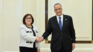 Sahibə Qafarova İslam Əməkdaşlıq Təşkilatının Baş katibi ilə görüşdü – FOTO